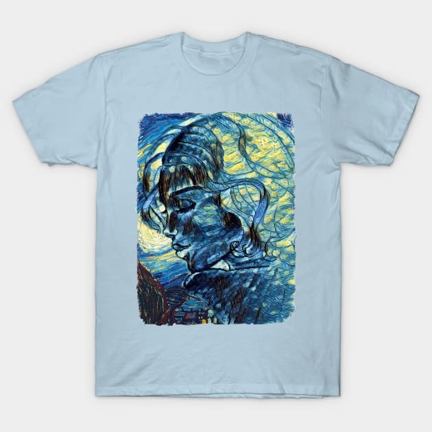 Fantasy World Van Gogh Style T-Shirt by todos